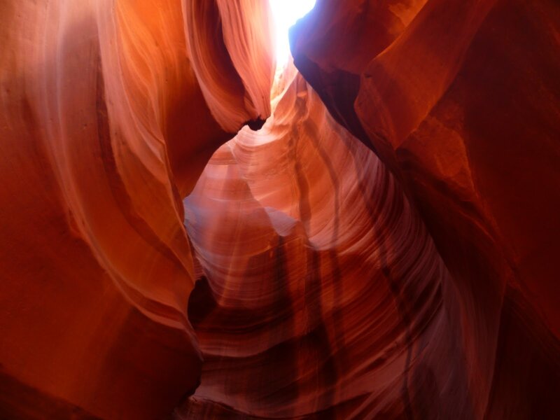 Red Sandstone Canyon — Orange