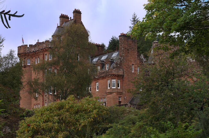 Red Sandstone Castle — Brown