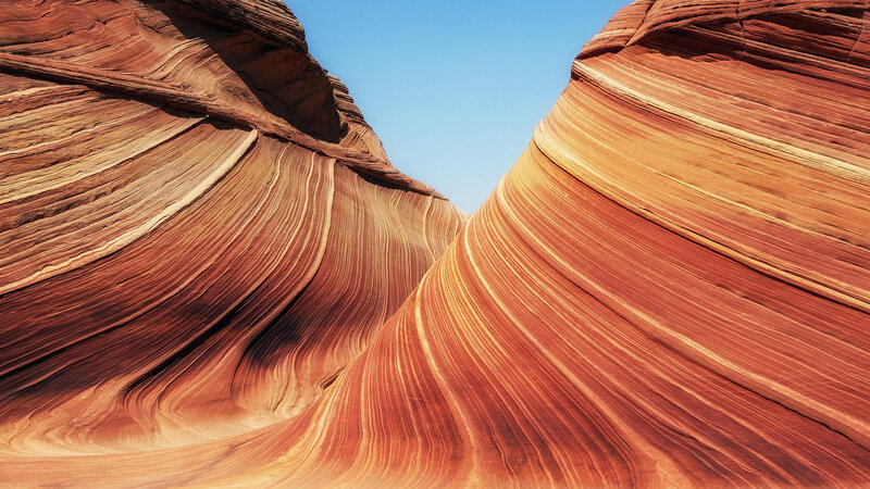 Red Sandstone Rock Formations — Dramatic, Afternoon