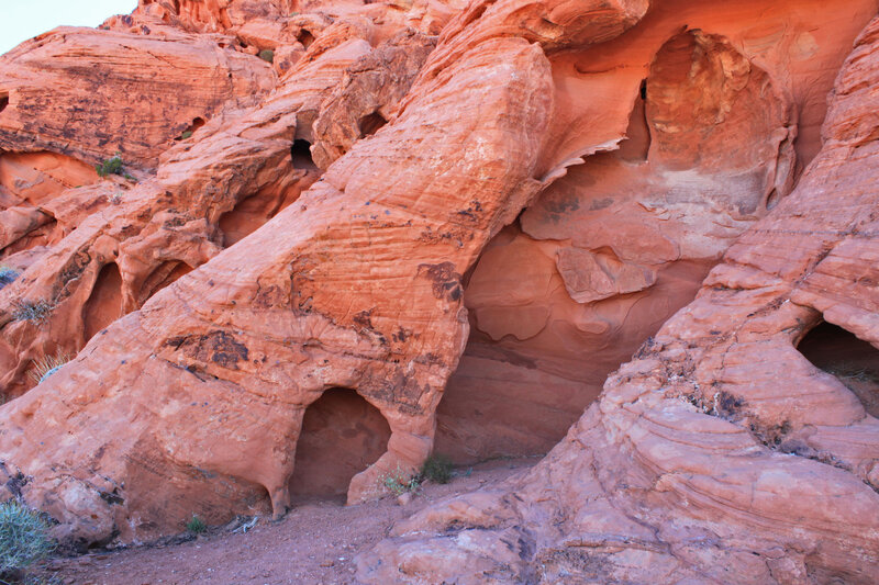 Red Sandstone Rock Formations