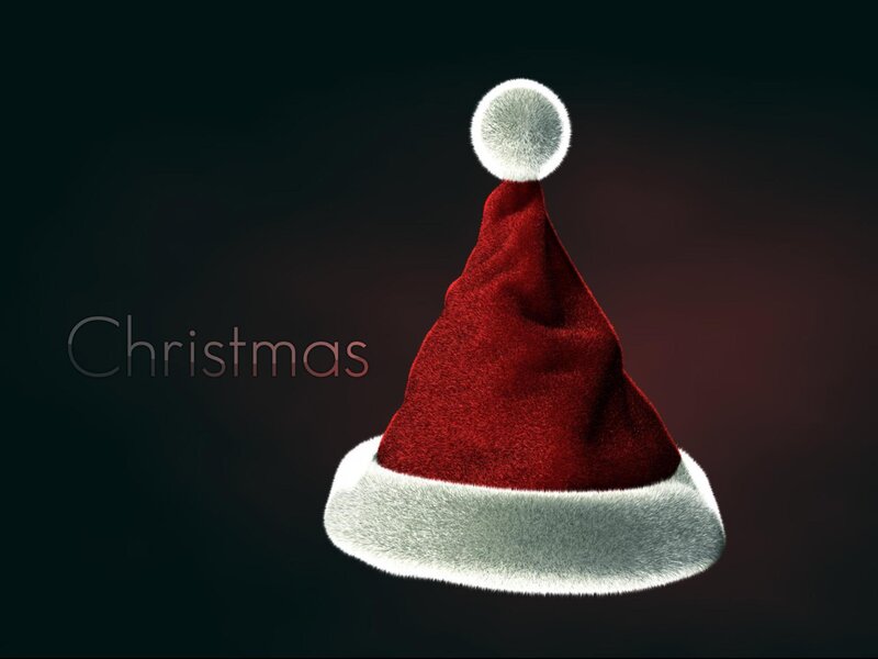 Red Santa Hat — Festive