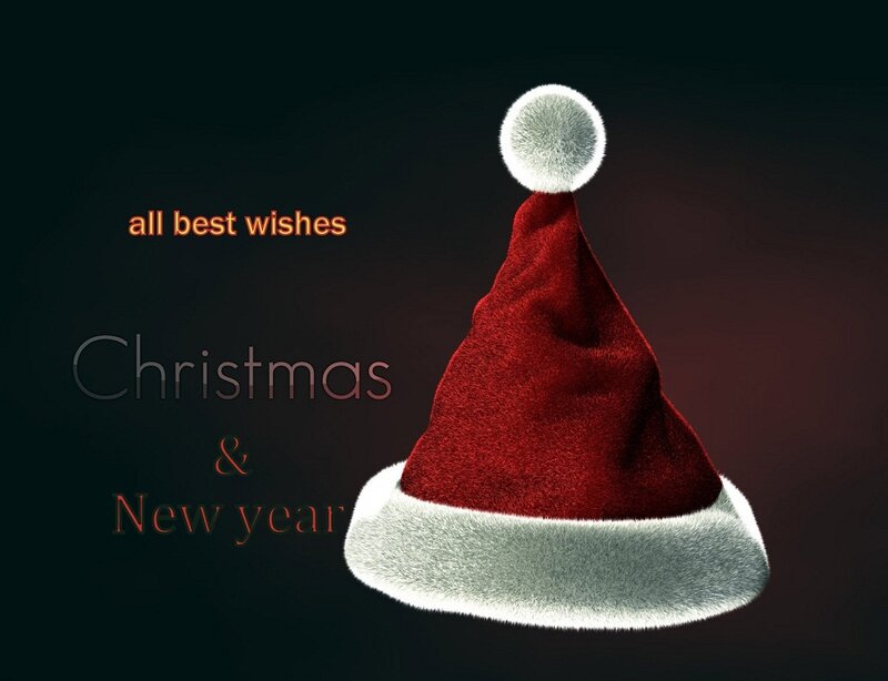 Red Santa Hat — Festive, Winter