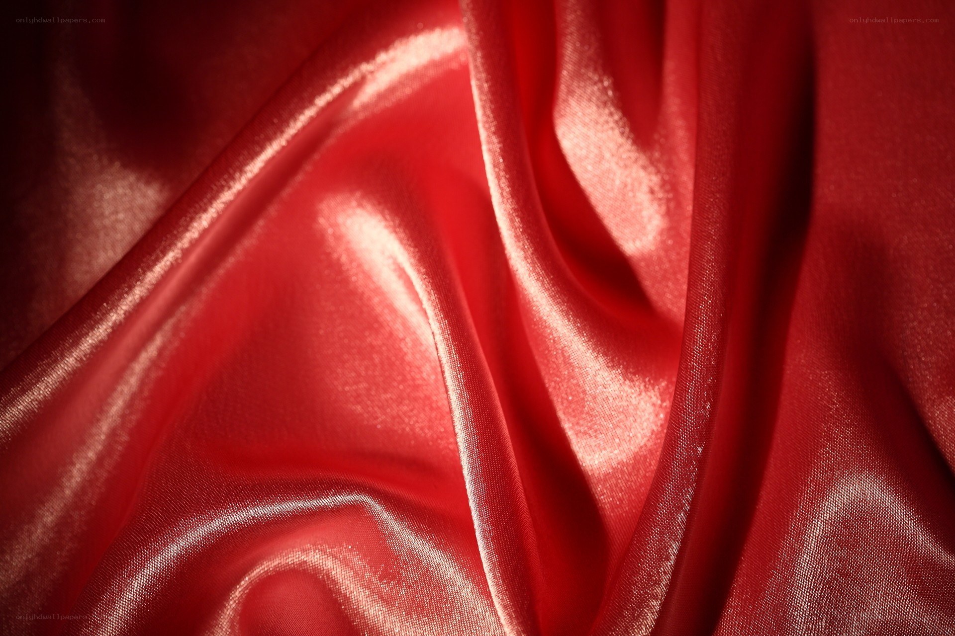 red satin fabric texture