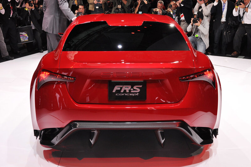 Red Scion Fr-s Concept Car