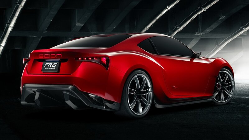 Red Scion FR-S Concept