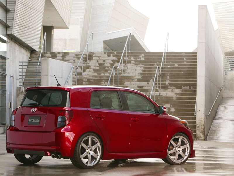 Red Scion TC Car