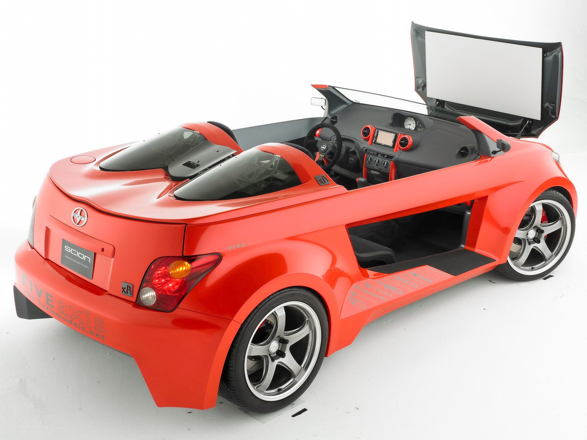Red Scion xB Concept Car