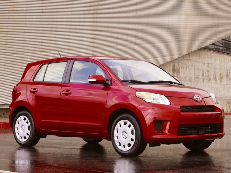 Red Scion Xd Hatchback — Neutral
