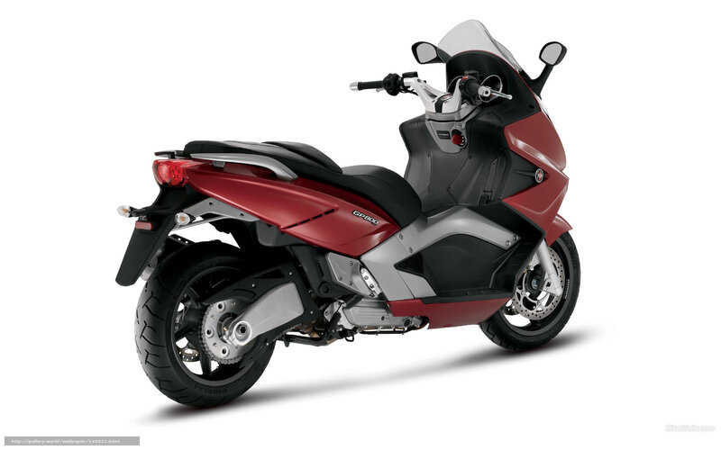 Red Scooter Motorcycle — Neutral, Photograph, Seat, Windshield