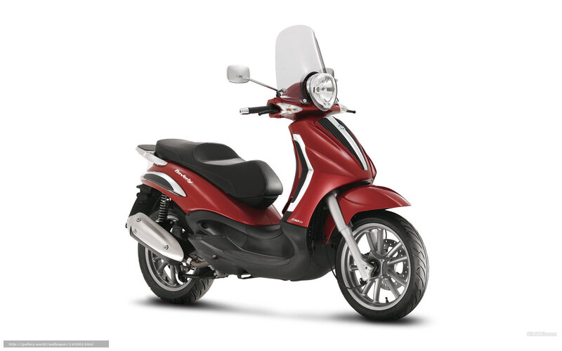 Red Scooter — Neutral, Photograph, Seat