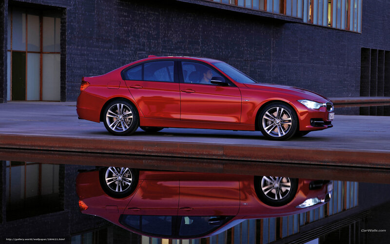Red Sedan Car — Dramatic, Sunset, Photograph
