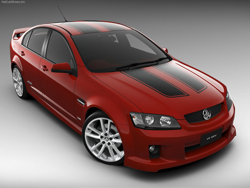 Red Sedan Car — Neutral, 3d Render, Black Stripes