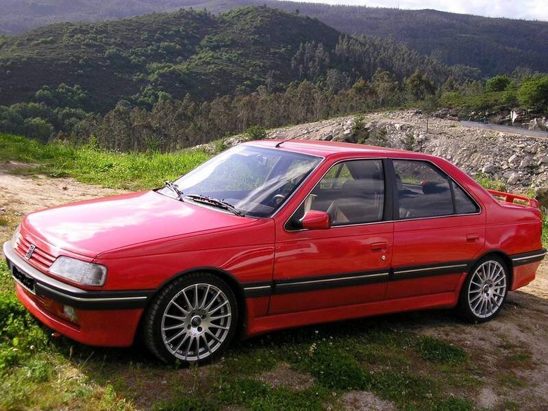Red Sedan Car — Outdoor