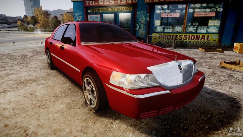Red Sedan Car — Urban, Afternoon