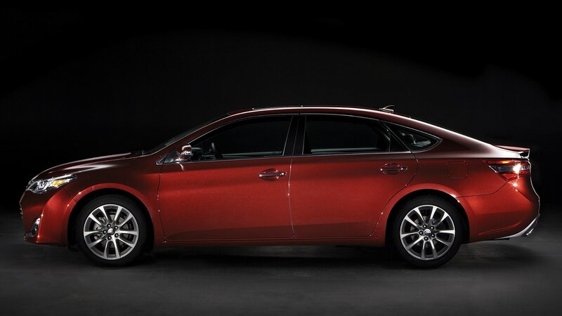 Red Sedan Car — Wheels