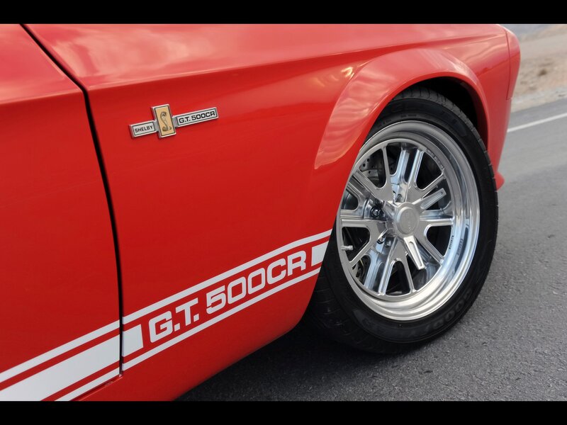 Red Shelby G.T. 500CR car