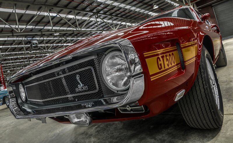 Red Shelby GT500 — Dramatic