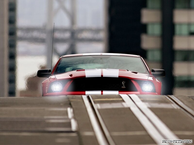 Red Shelby Mustang — Dynamic, 3d Render