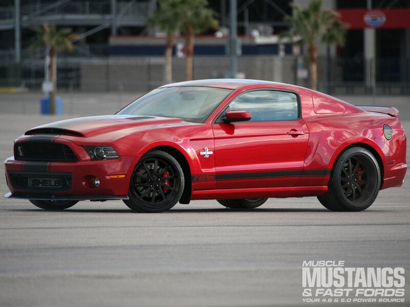 Red Shelby Mustang — Dynamic