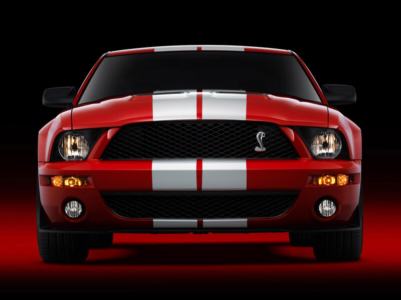 Red Shelby Mustang