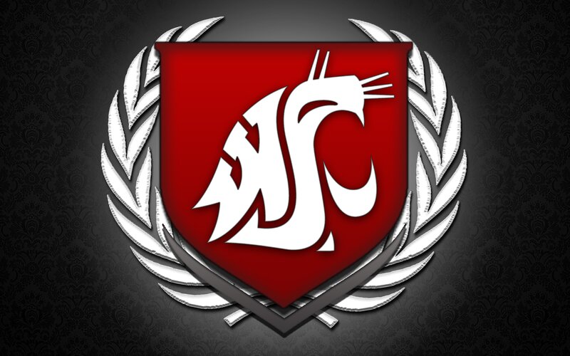 Red Shield with Wolf Logo
