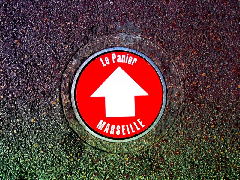 Red Sign on Pavement