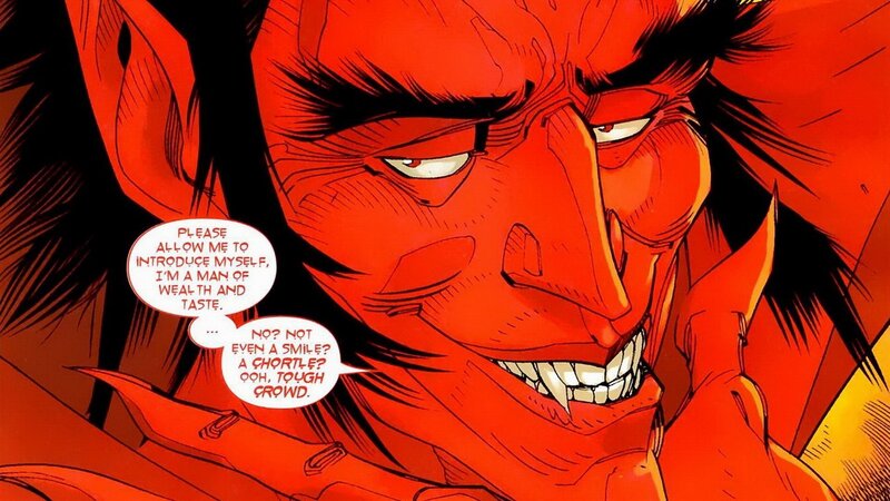 Red-skinned Demon Character