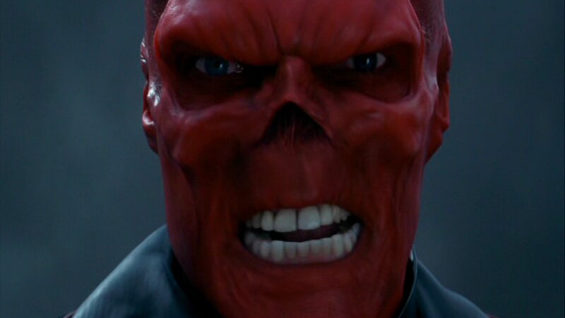 Red-skinned Man Screaming
