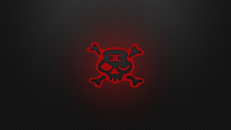 red skull and crossbones logo