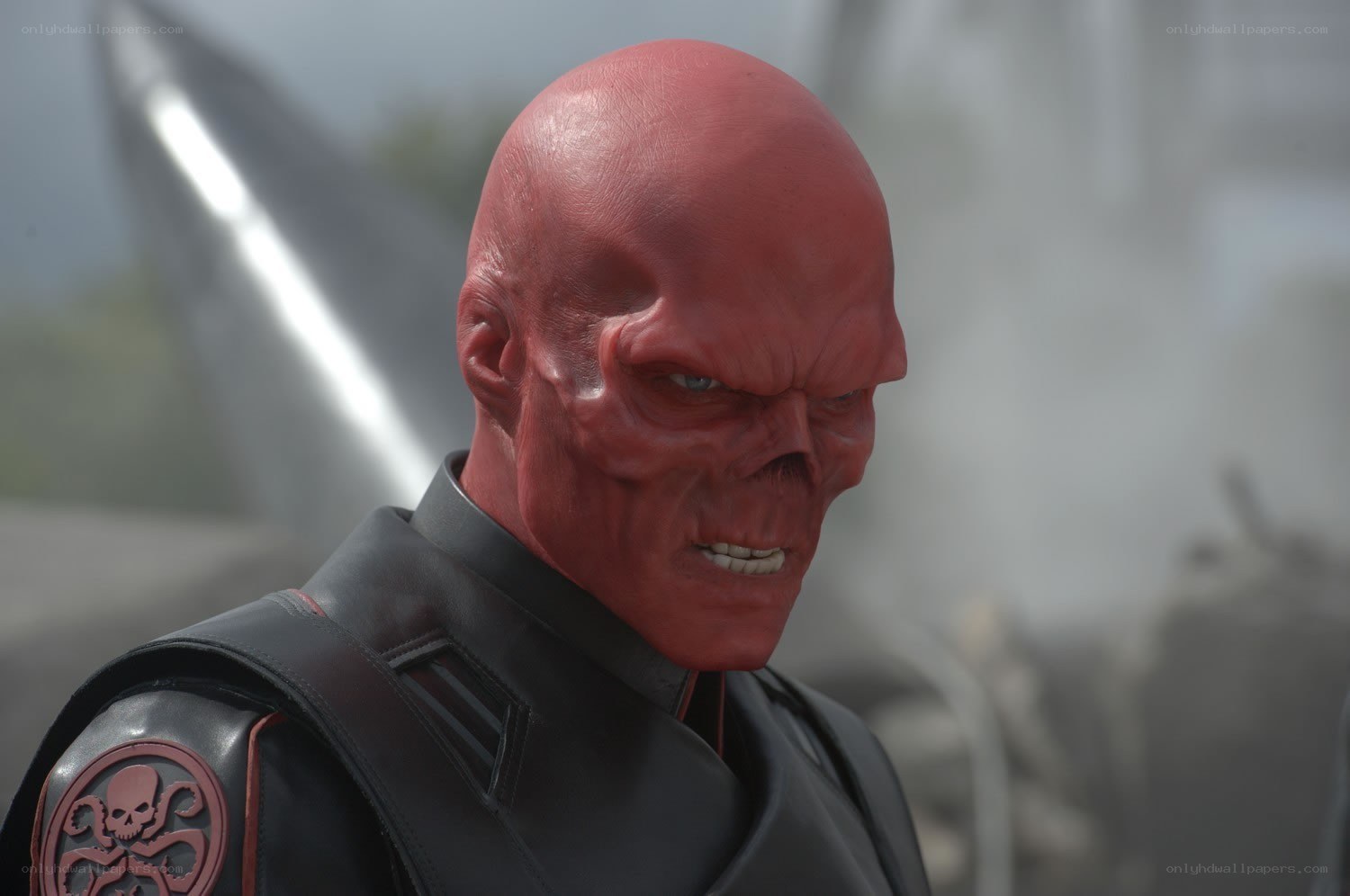 Red Skull character close-up