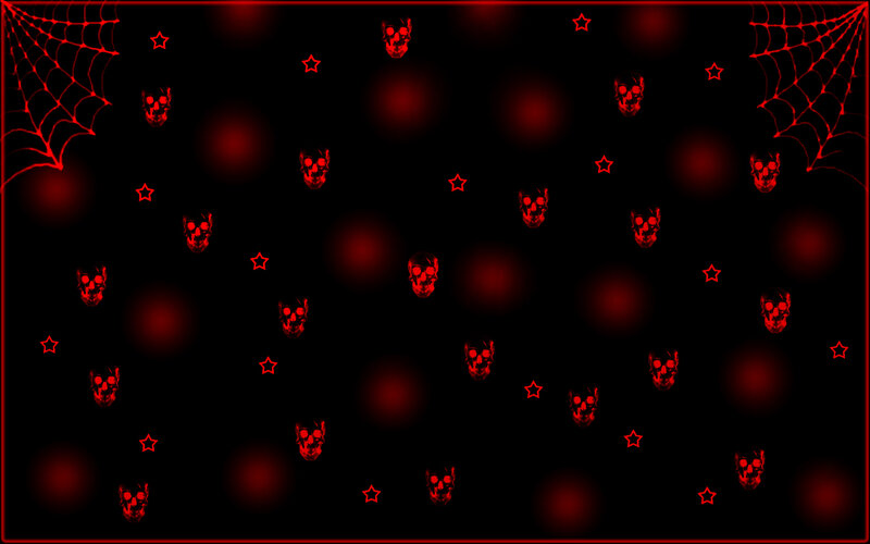 Red Skulls and Stars