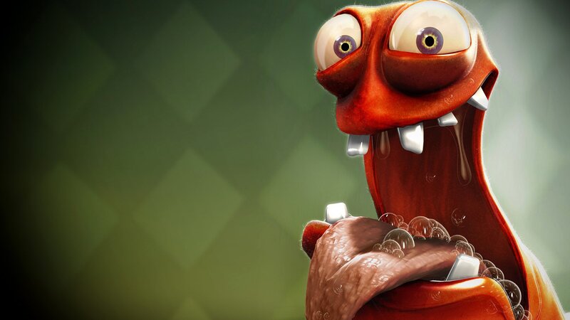 Red Slug-like Creature