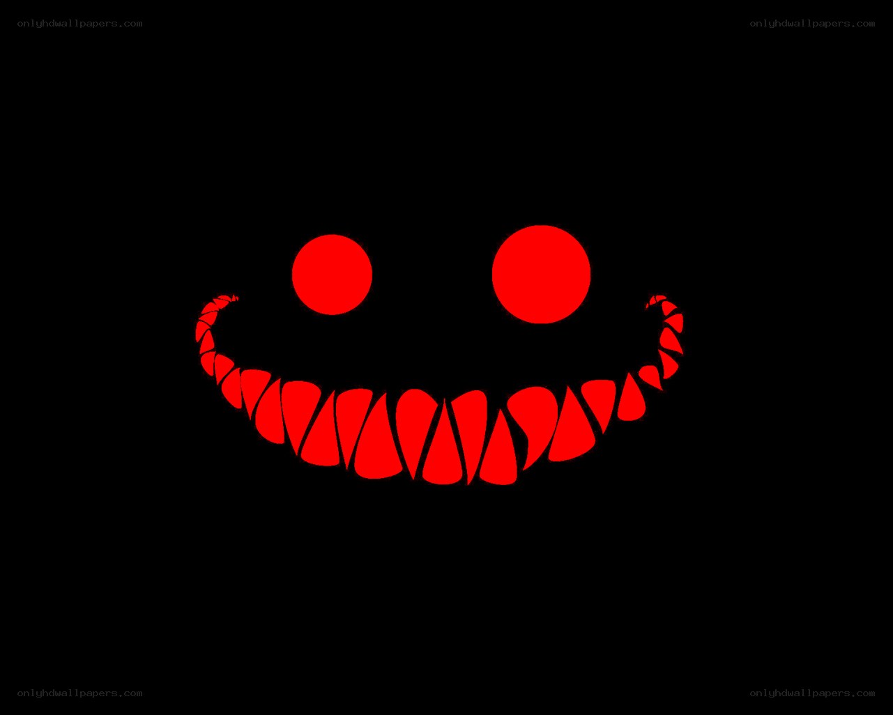 red smiley face