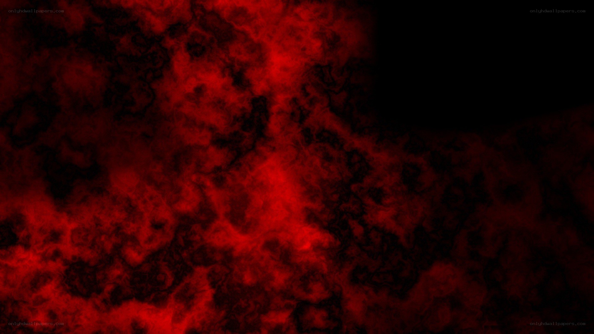 red smoke on black background
