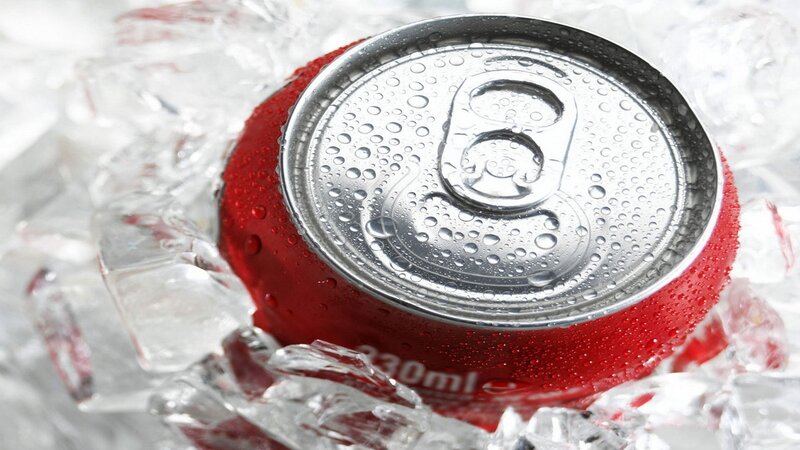 Red Soda Can — Refreshing