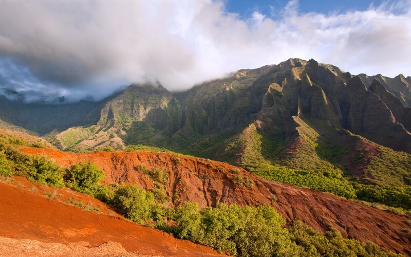 Red Soil Mountains