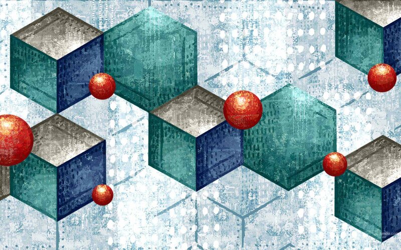 Red Spheres and Cubes