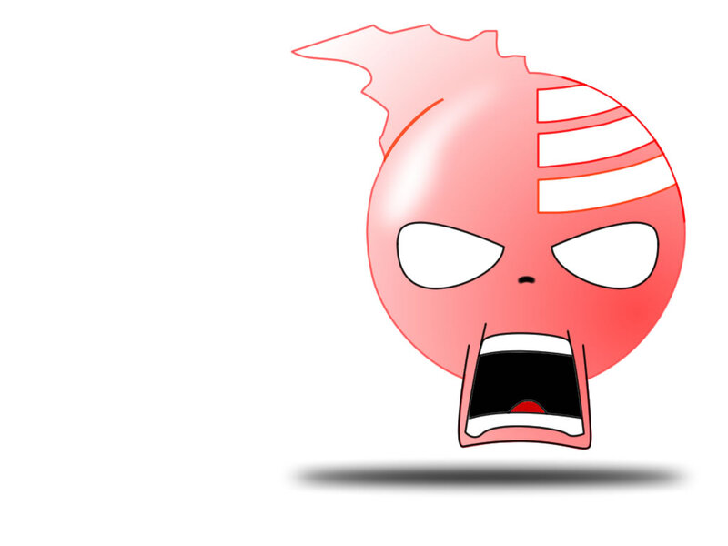 Red Spherical Character