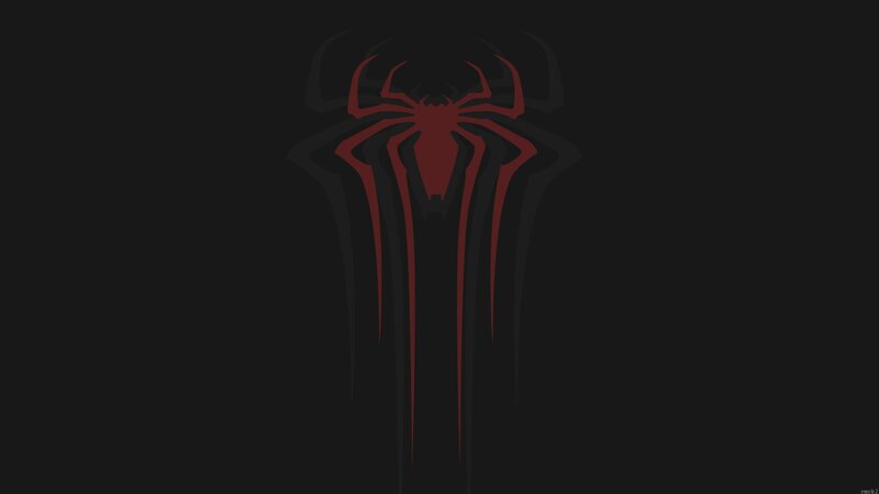 Red Spider Emblem — Black