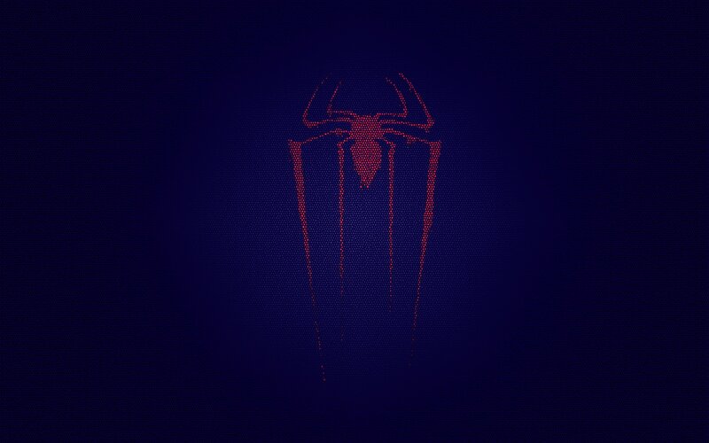 Red Spider Emblem — Blue