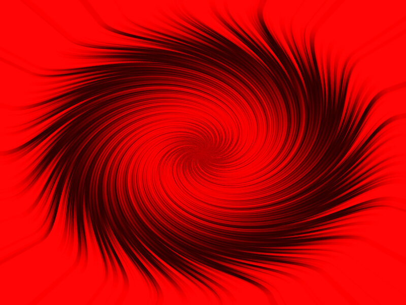 Red spiral abstract pattern