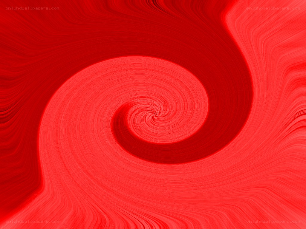 Red spiral abstract pattern