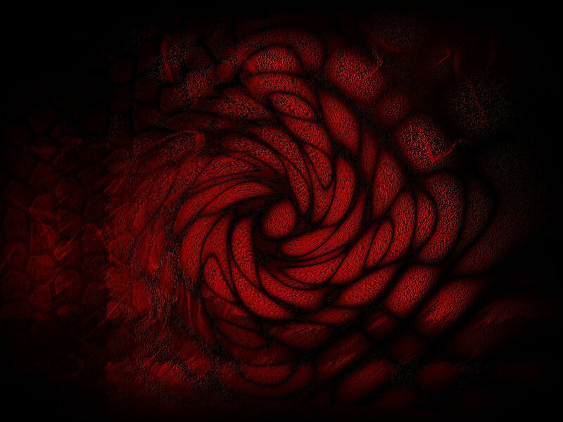 Red Spiral Texture