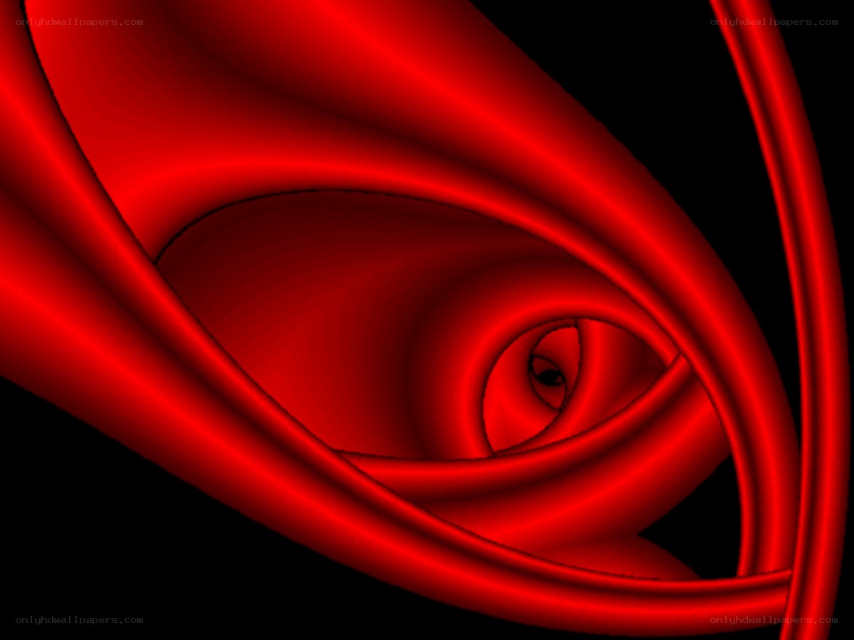 red spiral tunnel
