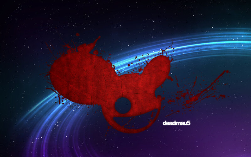 Red Splatter Logo — Dramatic, Night