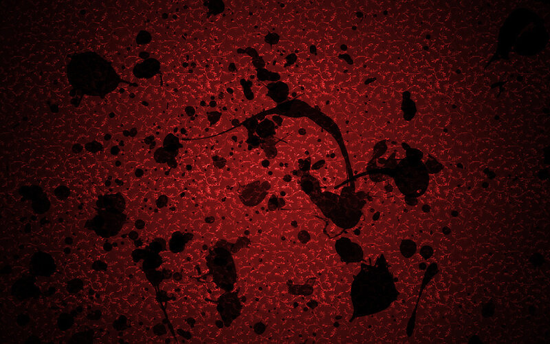 red splatter pattern background