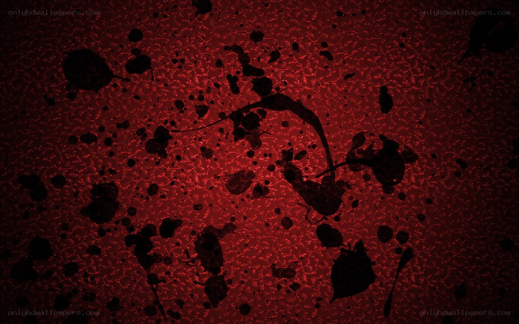 red splatter pattern background