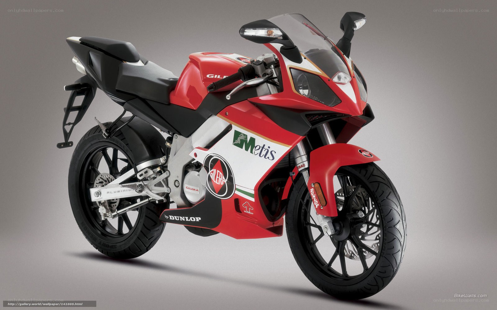 red sport motorcycle