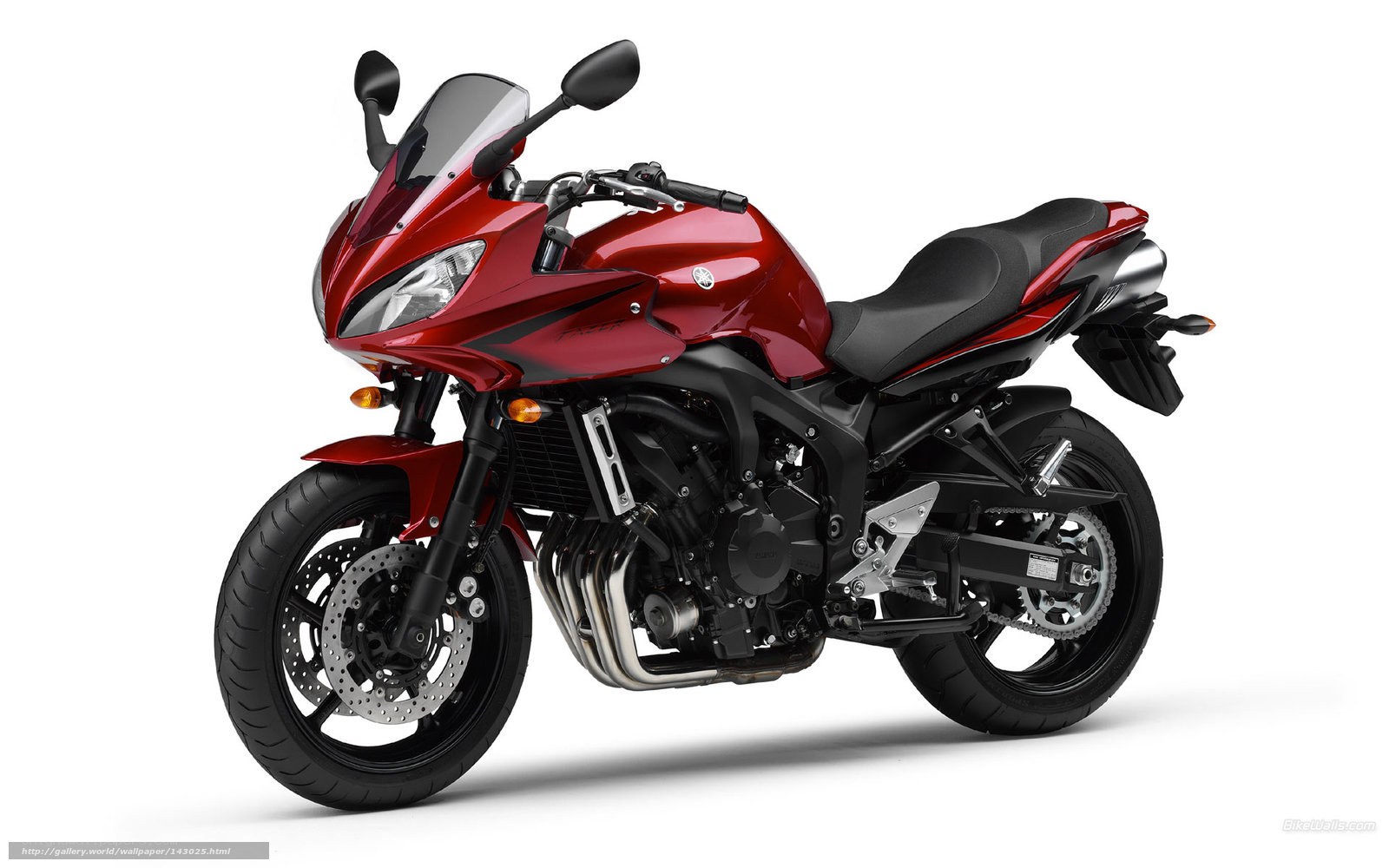 red sport motorcycle