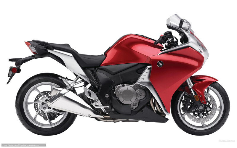 red sport motorcycle